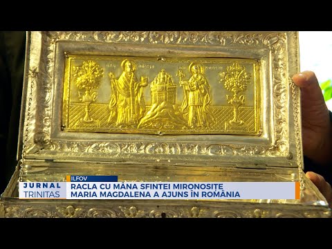 Racla cu mâna Sfintei Mironosițe Maria Magdalena a ajuns în România