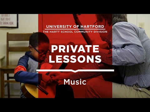 Private Music Lessons at The Hartt School Community Division