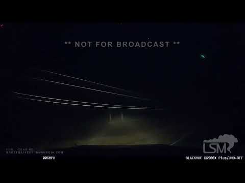 03-24-2023 Rolling Fork, MS - Violent Tornado - Dashcam Footage - Close Range