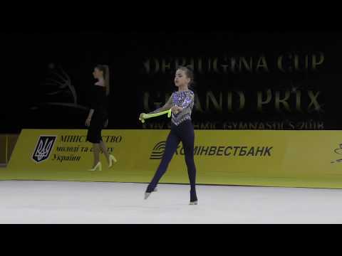 Deriugina CUP 2018 Artemenko Sofia 1st place