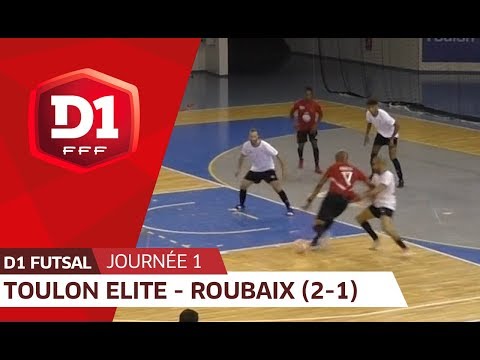 J1 : Toulon Elite Futsal  - AFS Roubaix (2-1), le résumé