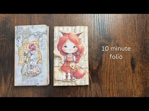 10-Minute Folio - Spunky Misfit Girl