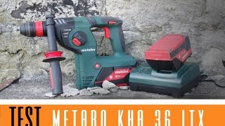 Metabo KHA 36 LTX (600795510) - відео 4