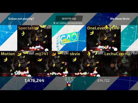 AxS 3rd edition S finals: Exgon not playing? vs We have Skvix