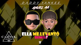 Daddy Yankee, Anuel AA - Ella Me Levantó (Remix) | Video Lyric