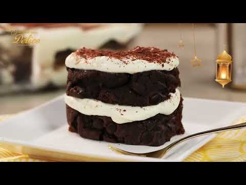 Delice Double Chocolate Pound Cake Tiramisu