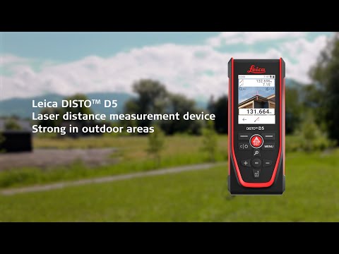 Laser distance meter Leica DISTO™ D5 - Strong Outdoors