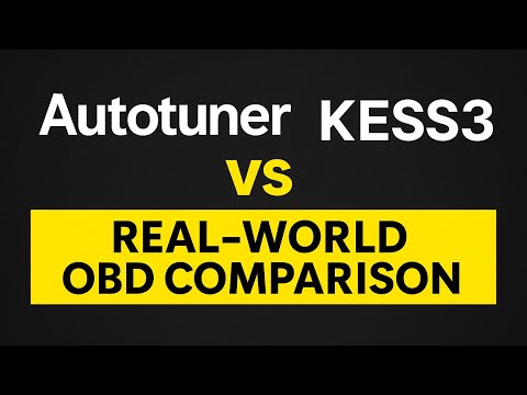 ECU Tuning Tools Compared: Autotuner vs KESS3 (OBD Only)