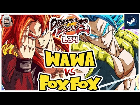 DBFZ Wawa vs FoxFox (GogetaSS4, Bardock, GokuSSJ) vs (GogetaSSB, VegettoSSB, Gohan)
