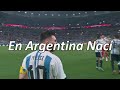 En Argentina Nací tierra de Diego y Lionel (letra)