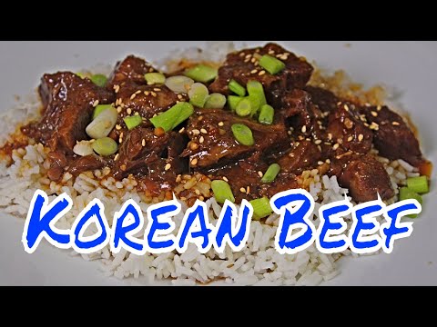 Pressure Cooker Korean Beef