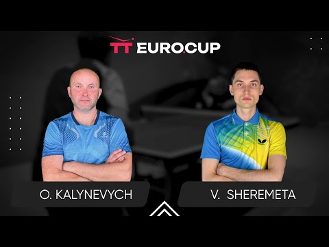 16:30 Oleksandr Kalynevych - Vladyslav Sheremeta 24.01.2025 TT Euro.Cup Ukraine Professional TABLE 4