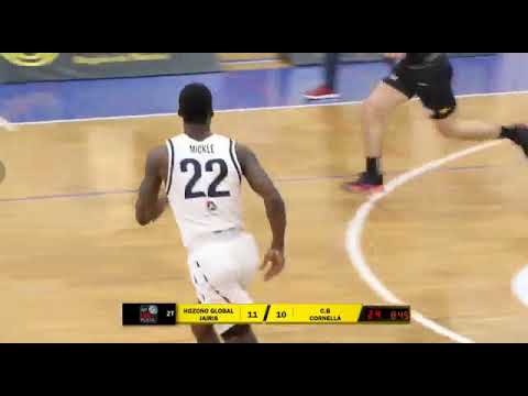Kevin Mickle 2020/2021 Highlights. Cornella BC Spain