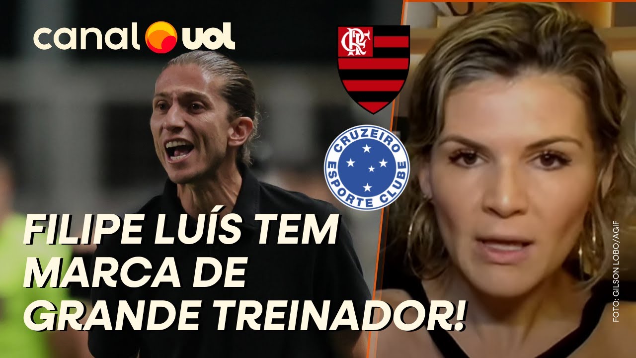 FLAMENGO: FILIPE LUÍS NÃO TEM UM ESQUEMA E ESSA É A MARCA DO GRANDE TREINADOR, DIZ ALICIA KLEIN