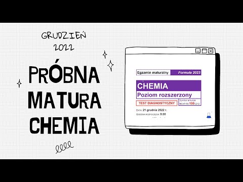 Próbna matura chemia grudzień 2022