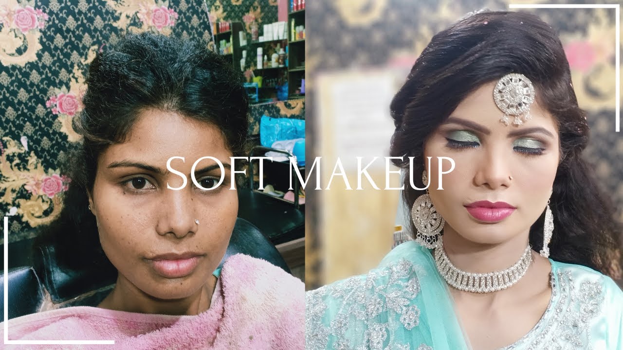 SOFT MAKEUP TUTORIAL | Beautician Huma
