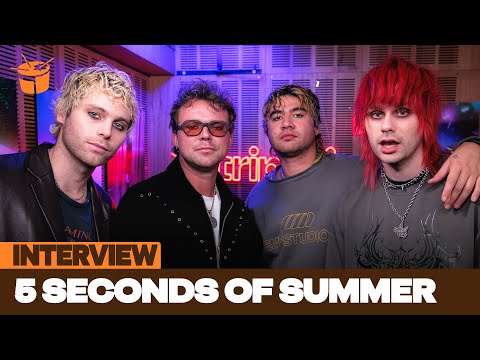 5SOS on returning to pop punk, dealing with scrutiny & being 'posers' | Interview