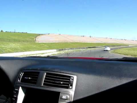 ISF hot laps at Infineon Raceway