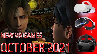 New VR Games October 2021 - All The  Releases - INCLUDING FREE GAMES  - PSVR, PCVR, QUEST & QUEST 2