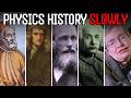 The Entire History Of Physics (Slowly)