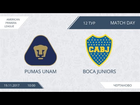 AFL17. America. Primera. Day 13. PUMAS Unam - Boca Juniors