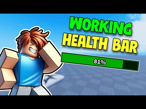 How to Make a Health Bar in Roblox Studio - Working Health Bar GUI (2025)