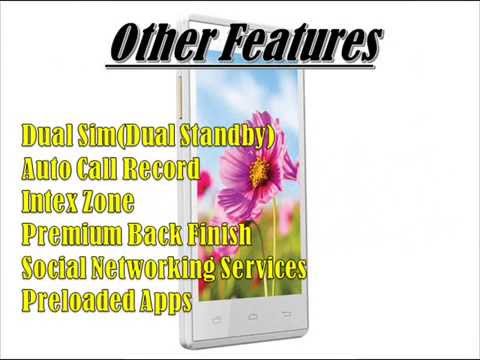 Intex Cloud Q5 Specs