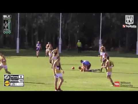2016 BDAFL 1st Division Full Match Replay - Wyong Lakes v Maitland Saints
