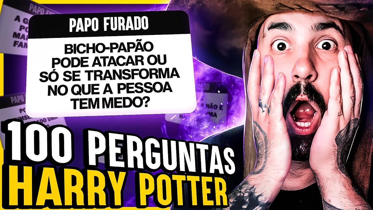 RESPONDENDO 100 PERGUNTAS SOBRE HARRY POTTER #3
