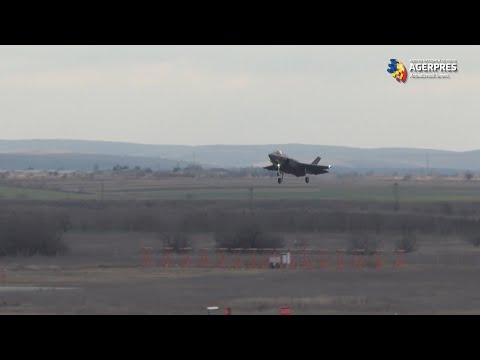 MApN: Două aeronave americane F-35 au aterizat în Baza 86 Aeriană de la Borcea