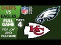 🏈Kansas City Chiefs vs Philadelphia Eagles Week 4 NFL 2021-2022 Full Game Watch Online Football 2021