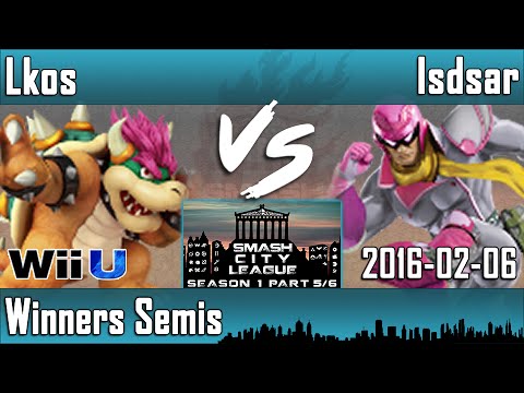 SCLS1P5 - Lkos (Bowser) vs Isdsar (Captain Falcon) - WS - Smash 4
