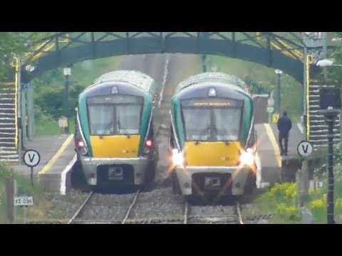 Irish Rail 22000 Class Intercity Trains - Edgeworthstown Station, Longford
