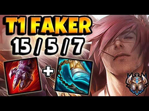 T1 Faker SETT vs NUNU [ MID ] Patch 11.11 Ranked Korea ✅