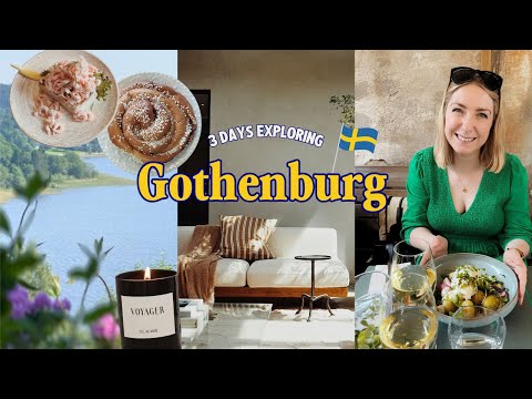 3 days in Gothenburg (Sweden) ~ a silent travel vlog