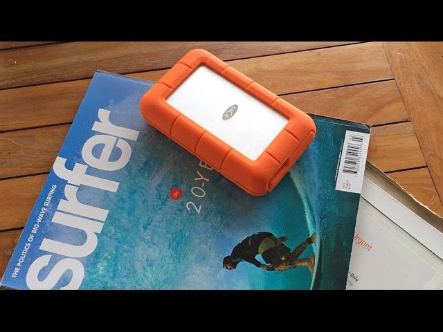 Vidéo teaser pour LaCie Rugged RAID