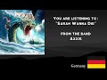 Axxis - Sarah Wanna Die