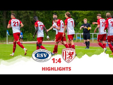 HIGHLIGHTS | RSV Eintracht 1949 - Greifswalder FC | NOFV-Oberliga Nord, Saison 21/22