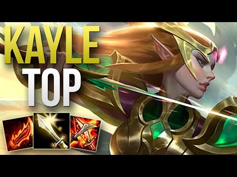 UNSTOPPABLE LATE GAME! KAYLE PENTAKILL GAMEPLAY | CHALLENGER KAYLE TOP GAMEPLAY | Patch 9.5 S9