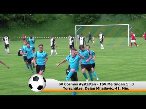 Relegation: SV Cosmos Aystetten - TSV Meitingen