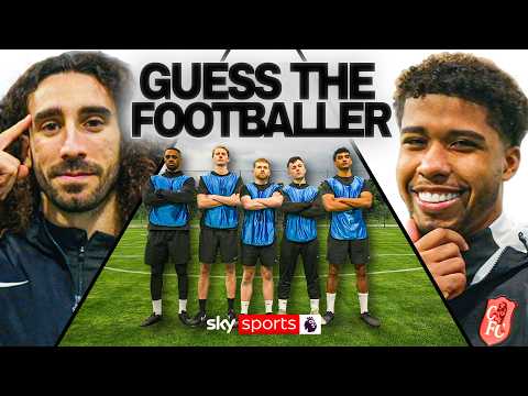 GUESS THE FOOTBALLER with Chelsea's Marc Cucurella & Andrey Santos | Pick The Pro