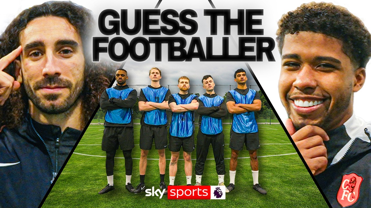 GUESS THE FOOTBALLER with Chelsea's Marc Cucurella & Andrey Santos | Pick The Pro