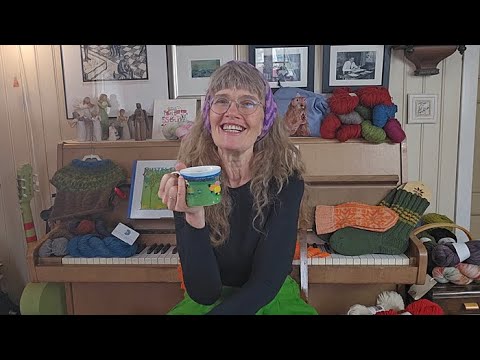 Strikkeskravling og nyforelskelse i Hillesvåg ullvarefabrikk! Episode 81(NO), Brit Strikkenerd