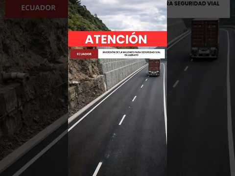 🚨 ¡Listo el paso lateral! Gobierno entrega obra que mejora tránsito en la Sierra