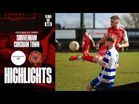 Shrivenham FC 0 V 5 Corsham Town FC - Hellenic Premier Match Highlights