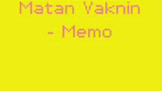 Matan Vaknin - Memories(Original Mix)