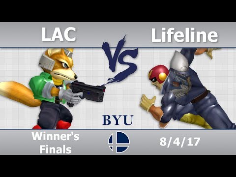 LAC vs Lifeline | Winner's Finals -- BYU Melee Singles 8/4/17
