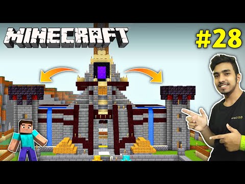I BUILD WATCHTOWER ON MY CASTLE | MINECRAFT GAMEPLAY #28