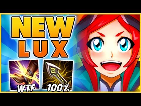 *LUX IS AN ADC NOW* ALL NEW ANIMATIONS (45 KILLS) - BunnyFuFuu