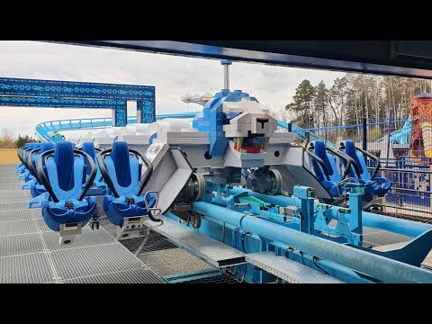 Maximus - Eröffnung des Wing Coaster im Legoland Deutschland 2023 -  Onride Front Row POV